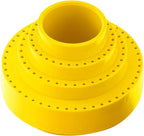 DZQ Rotating Bur Holder 116 Holes,Rotary Tool Holder 1/8" Diameter,Mandrel Drill Holder 360 Degree Rotating,for Drill Home and Garage Tool Accessories(Yellow)