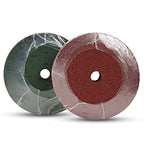 BHA Aluminum Oxide Resin Fiber Sanding and Grinding Discs, 7” x 7/8” Arbor Hole, 120 Grit - 25 Pack