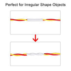 XHF 3/32 Inch 3:1 Waterproof White Heat Shrink Tubing 20 Ft Marine Grade Wire Cable Adhesive Lined Tube Insulation Seal Against Moisture Corrosion and Air Leakage