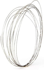 Coping Saw Steel Frame with 0.5mm Diamond Wire Hand Saw for Jade Marble Granite Metal Glass Ceramic (With 2 meters diamond wire saw)