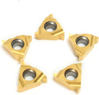 Lathe Threading Carbide Inserts:10 Pcs 11ER A60 1/4 Carbide Inserts for External Threading Holders CNC Cutting CNC Turning Tool