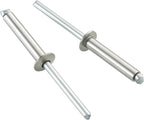 90pcs 3/16" x5/8" Stainless Blind Rivets,Pop Rivets,304 Stainless Steel Grip and Steel Mandrel, 4.8 x 16mm