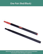 Multimeter Leads, Test Probe Extenders Kit, Extenders Fits Between Modular Test Probes& Leads(2 PCS, Black and Red) BC5540200