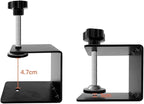 Drawer Front Installation Clamps, Cold-Rolled C Clamps for Woodworking, Door Installation Tools and Cabinet Tools with Protective Pads(2Pcs)
