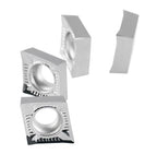 Accusize Industrial Tools Ccgt32.51-Ak-H01 Uncoating Carbide Inserts, 10 Pcs, for Machining Aluminum, Akh01x10