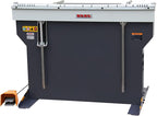 KAKA INDUSTRIAL Magnetic Sheet Metal Brake,48-Inch Electro Metal Brake Bender, 6-Ton 16-Gauge Box and Pan Brake, 220V Single Phase with Foot Pedal Control Siding Brake, Includes Clamp Bars EB-4816B
