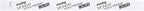 500 WristCo Monday White Tyvek Wristbands for Events - ¾” x 10” - Waterproof Recyclable Comfortable Tear Resistant Paper Bracelets Wrist Bands for Concerts Festivals Admission Party