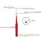 Test Probes Insulation Piercing Needle, Yosoo Sharp Stainless Steel Needle Tipped Tip Multimeter Probes Test Leads Flexible Silicon Back Probe Pin for Multimeters 1 Pair