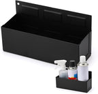 Mayouko Magnetic Aerosol Spray Can Holder, 8.3" x 3" x 4.4", Magnet Toolbox Bottle Holder, Toolbox Storage Shelf for Chest, Garage, Workspace