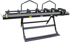 KAKA INDUSTRIAL Siding Brake, 102-inch Portable Thin Plate Aluminum Brake, Sheet Metal Brake with a Roller Knife, 24-Gauge Mild Steel Capacity, 1-180° Bending Angle Metal Brake Bender ALB-102