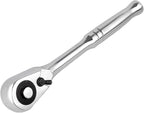 3/8 Drive Ratchet Wrench, 72-Tooth 3/8 Ratchet Socket Wrench with Quick-release and Reversible Switch(3/8 inch)