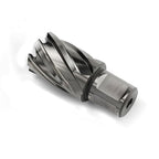 OSCARBIDE 1"x1"Annular Cutter,3/4 inch Weldon Shank,1 inch Cutting Diameter,1 inch Depth of Cut,2 Flat Mag Drill Bit with Pilot Pin for Magnetic Drill Press,1 Piece