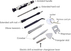 Mini Precision Screwdriver sets,Sinyiol 115 in 1 Repair Tool Kit to Fixing Phone Laptop PC Camera Electronic Watches Glasses,Switch，game consoles ，Magnetic Driver Kit with Flexible Shaftl