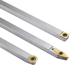 TASP Titanium Coated Carbide Cutter Inserts for Wood Turning Tools,11x11mm,Pack of 10,Square
