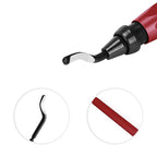 Metal Deburring Tool, Burr Remover Hand Tool for for Metal, Resin, Plastics, 3D Printing Burr Removal Tool TS/XBD-03 (Red)