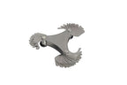 Made in USA | Unipec Screw Pitch Gauge – 51 Leaves, 4–84 TPI | English Thread Gage Tool | Precision Steel Thread Measuring Tool