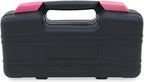 39-Piece Household Tools Kit - Portable and Essential Repair Set Ideal for Women, College Students, Home Use & More (39p-Pink)