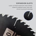 12-Inch 60-Tooth Professional Finish ATB Saw Blade with DuraGuard Anti-Stick for Miter and Table Saws (DF1200SP60)