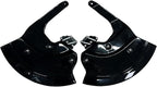 Motorcycle Front Brake Caliper Disc Guard Fairing Protector for BMW M1000RR S1000R S1000RR S1000XR 2020 2021 2022 2023 2024 Carbon Fiber Aero Disc Fender Accessories (Vibrant Black)
