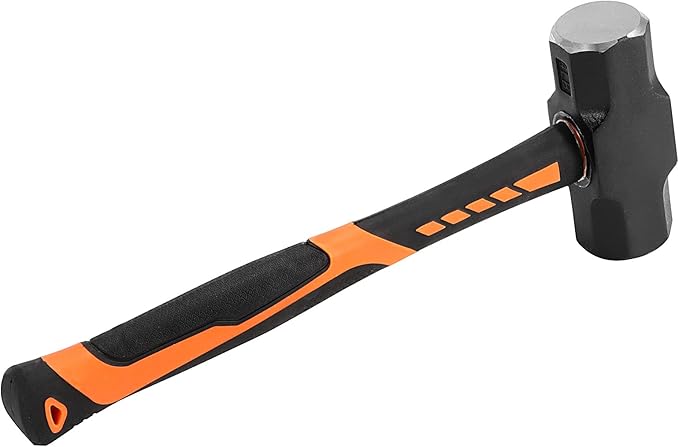 JOIKIT 3 PCS 2lbs 3lbs 4lbs Sledge Hammer Set, Drilling Crack Hammer with Forged Steel Head and Non-Slip Shock Absorbing Grip, Solid Construction for Demolition Work