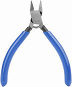 4" Mini Electrical Diagonal Pliers Cable Pliers High Hardness Wire Cable Snips Flush Cutter Snips Cutting Nippers Tools (1 PCS)