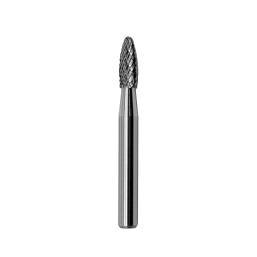 SH-1 Flame Shape Tungsten Carbide Rotary Burr for Metalworking,1pc by LU&MN