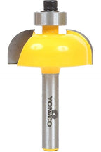 YONICO Router Bits Edge Forming Cove 3/8-Inch Radius 1/4-Inch Shank 13154q