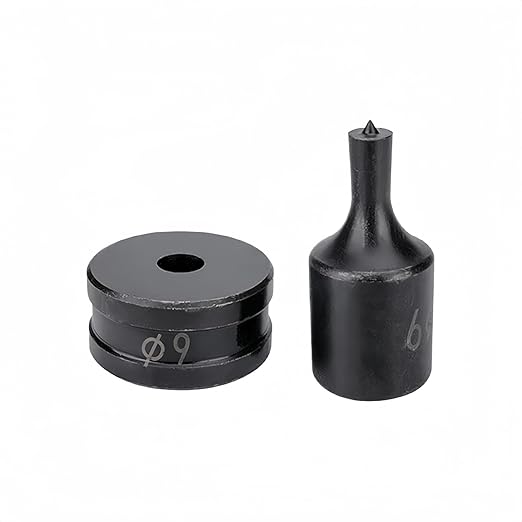Hydraulic Punch Dies for CH-70, CH-70 Hydraulic Round Hole Punch Die Set, Upper Mold Dia: 26mm, Lower Mold Dia: 40mm for Steel, Copper, Aluminum and Heavy Duty Metal (19.5mm)