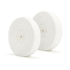 SCOTTCHEN Polishing Wheel 6" x 1/2" Arbor Soft Flannel 30plys for Bench Grinder - 2 Pack