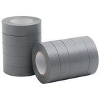 QILIMA Electrical Tape 10 Pack 3/4-Inch by 60 Feet,Lead-Free Flame Retardant Electrical Tape, Adhesive for General Home Vehicle Auto Car Power Circuit Wiring Sliver (130mic)
