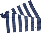 Dock & Bay Beach Towel - Quick Dry, Sand Free - Compact, Lightweight - 100% Recycled - Includes Bag - Cabana - Navy - Large (160x90cm, 63x35)