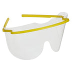 Eye Shield [Case of 200] Pre-Assembled Eye Protective Glasses, Eyewear PPE for Hospitals with ANSI Tested Lenses, Lightweight Frame | Glasses Only WALLMOUNT SOLD SEPARATELY