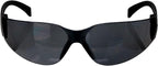 BISON LIFE Safety Glasses - Scratch Resistant Wrap Around Eyewear, Polycarbonate ANSI Z87.1 Impact Resistant Lens