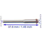 20 PCS Shank Mandrel 1/8 Inch Cut Off Wheel Screw Mandrel Shank Holder Metal Rotary Tool Accessories Suitable for Most Diamond Cutting Wheel