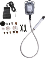 1000W Hanging Flex Shaft Die Grinder Sander Polisher Rotary Tool, Foot Pedal Control, Extendable Polising Handle, Forward and Reverse Rotation