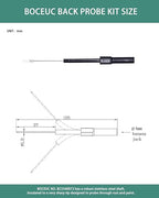Back Probe Kit, 4 PCS Flexible Back Probes Automotive Diagnostic Test Repair Tools for Car Electrical and Multimeter Testing