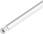 TOP-VIGOR 1Pc 2mm Ball End Hex Key Wrench, L Shaped Long Arm Allen Wrench for Household DIY, Professional Machine Repairing, CR-V