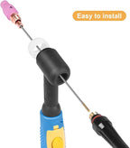 TIG Welding Tungsten Electrodes Tungsten Service 10-Pack（Gold - 1.5% Lanthanated Tungsten 1/16"）