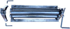 Metal Roller, Slip Roller, Slip Roll Machine, 23.5 Inch Forming Width, with A Removable Rollers,Slip Rolling Bending Machine, for Aluminum Alloy Sheet Low Carbon Steel Copper Sheet