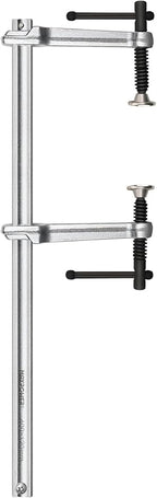 MAXPOWER Multifunctional F Clamp,15 3/4" Double Force Welding Bar Clamp - Max Clamping Force 1200 LBS, Metal Clamp for Welding, Metalworking, Woodworking