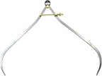Taytools 468051 3 Piece Set Toolmaker's “Yankee” Rapid Adjust Quick Spring Nut Dividers, Inside ID & Outside OD Calipers, 0-12 Inches / 300 mm Range, Brass Fulcrum and Fine Adjustment, Flat Leg
