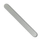 Caswell-Massey Diamond Dust Nail File, Professional Washable Nail Buffer Crafted from Polished Steel, Durable & Long-Lasting, Pre-Polish Care, 7 In