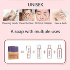 Hemp and Lavender Oils Soap Bar for Face & Body,Moisturizing,Softer Skin,Natural Handmade,Hypoallergenic Beauty Bar Sensitive Skin With Gentle Cleanser,Men and Women,2x120g