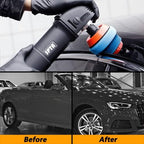 SPTA 29pcs Drill Buffing Pad Detail Polishing Pad Mix Size Kit with 5/8-11 Thread Backing pad & Adapters for Car Sanding, Polishing, Waxing, Sealing Glaze