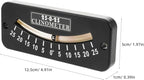 GLEAVI Angle Leveler Sailing Level and Angle Finder Angle Measuring Tool Professional Level Protractor Small Angle Finder Instruments and Indicators Angle Gauge Black Plastic