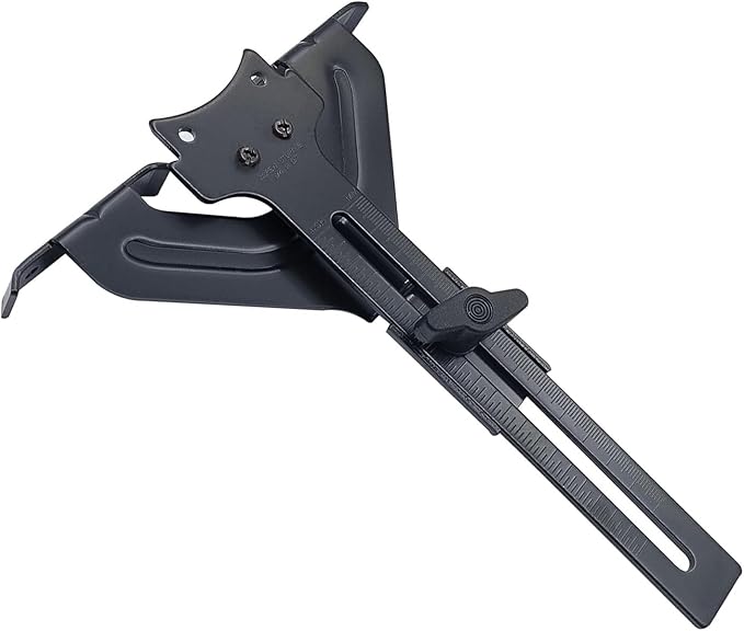 DNP618 Edge Guide For DeWalt DCW600B 20V Max XR Cordless Router, DWP611 Compact Router, Porter-CabLe 450 and 451, Quickly Attaches to Fixed Base Compact Router DW6913 DCW600B