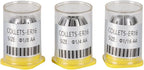 3PCS ER16 High Precision Spring Collet Set 1/4" 1/8" 1/16" for CNC Engraving Milling Lathe Chuck Tool