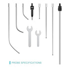 HDLNKAK Coaxial Centering Indicator Set 0-0.15''/0.0005''Standard Body, Co-Ax Precision Milling Machine Test Dial, Ideal Center Finder Tool