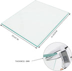 SCOTTCHEN Dead Flat Float Plate Glass for Scary Sharp Sharpening System 10-1/4in W x 11-13/16in L x 8mm T -1pcs