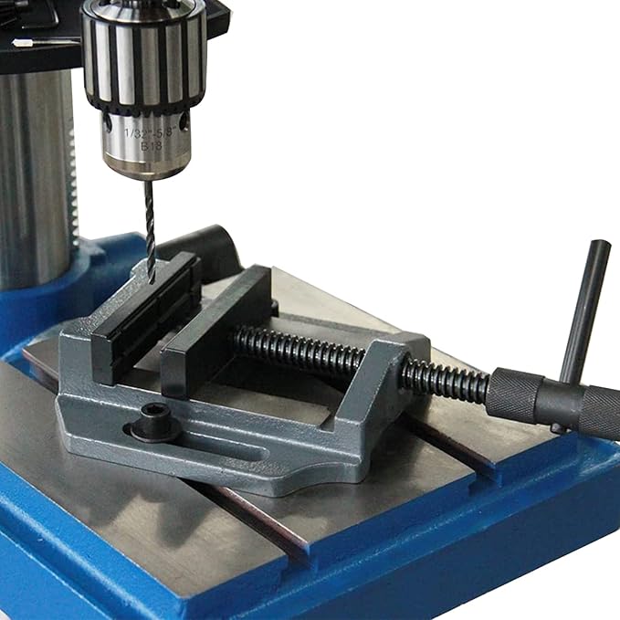 KAKA INDUSTRIAL Drill Press Clamping Vice,Precise Drilling Press Vise (BSM-150N)